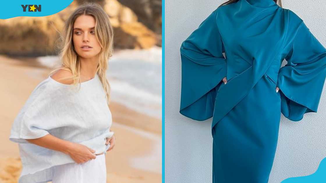 Beautiful kimono sleeves on dresses Beautiful kimono sleeves on dresses