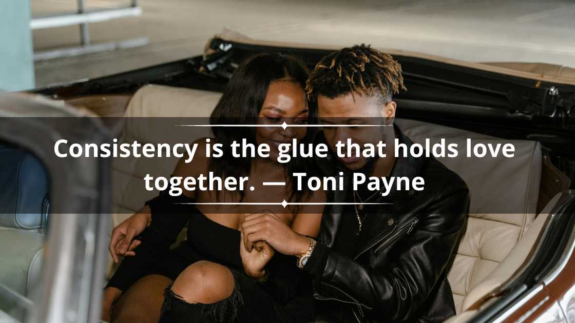 Consistency in relationship quotes