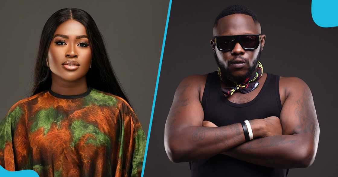 Fella Makafui and Medikal house Fella Makafui and Medikal house