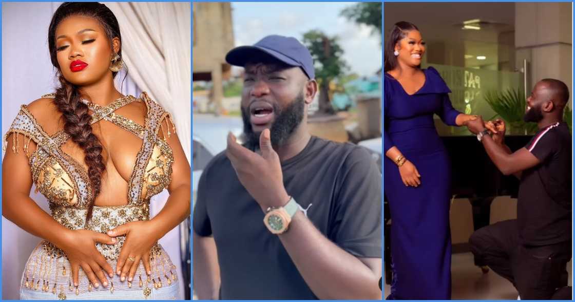 Sandra Ababio and fiance Sandra Ababio and fiance