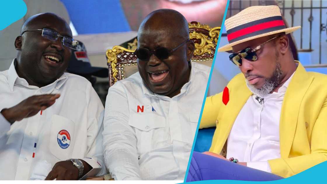 Former President Akufo-Addo, Dr Bawumia, Kwame A Plus, NDC, NPP Former President Akufo-Addo, Dr Bawumia, Kwame A Plus, NDC, NPP