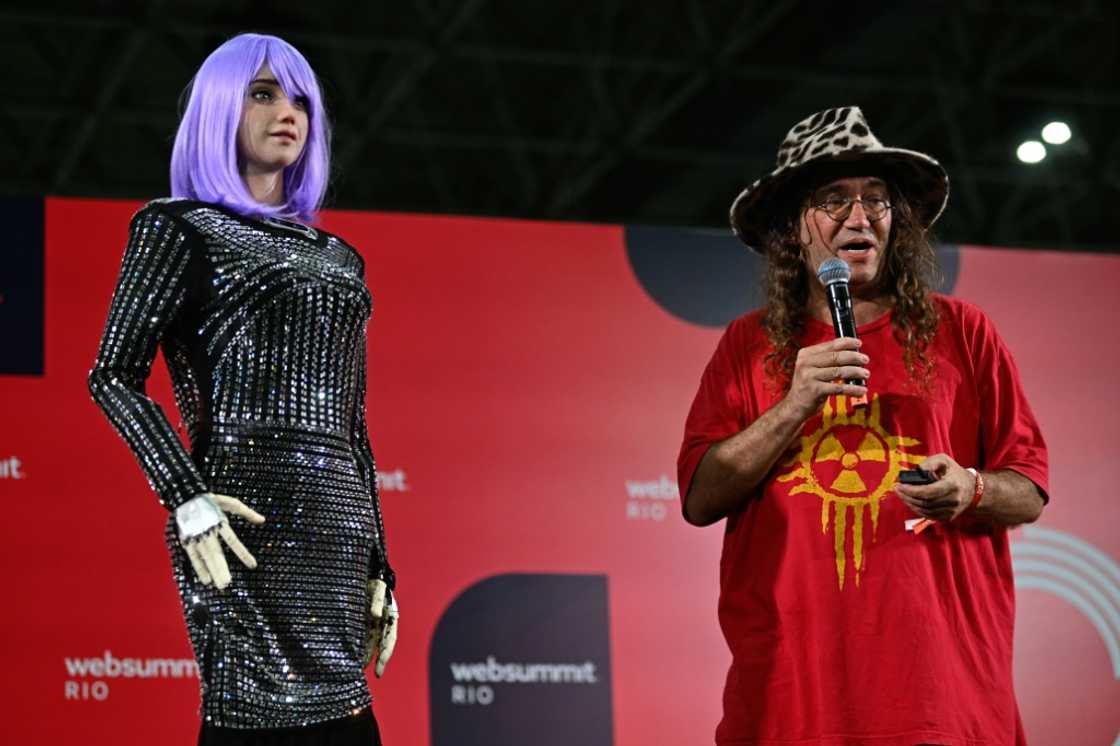 US-Brazilian researcher Ben Goertzel presents an AI-powered robot, Desdemona US-Brazilian researcher Ben Goertzel presents an AI-powered robot, Desdemona