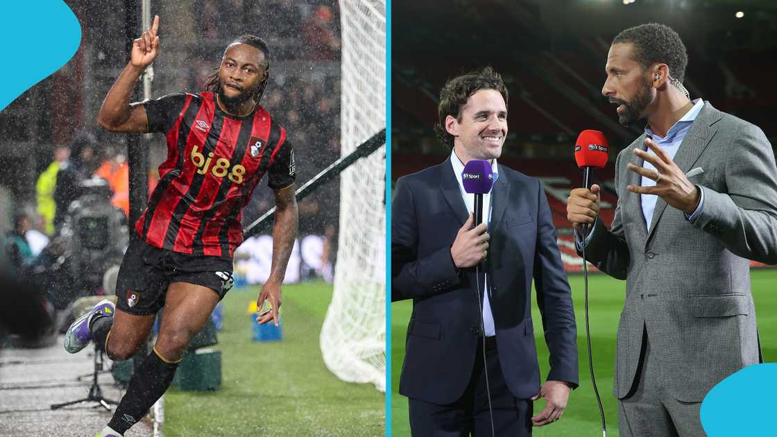 Antoine Semenyo, Semenyo earns praise, Semenyo told he's special, Former Manchester United star, Owen Hargreaves, Hargreaves praises Semenyo, Bournemouth beats Fulham, Semenyo nets brace against Fulham. Antoine Semenyo, Semenyo earns praise, Semenyo told he's special, Former Manchester United star, Owen Hargreaves, Hargreaves praises Semenyo, Bournemouth beats Fulham, Semenyo nets brace against Fulham.