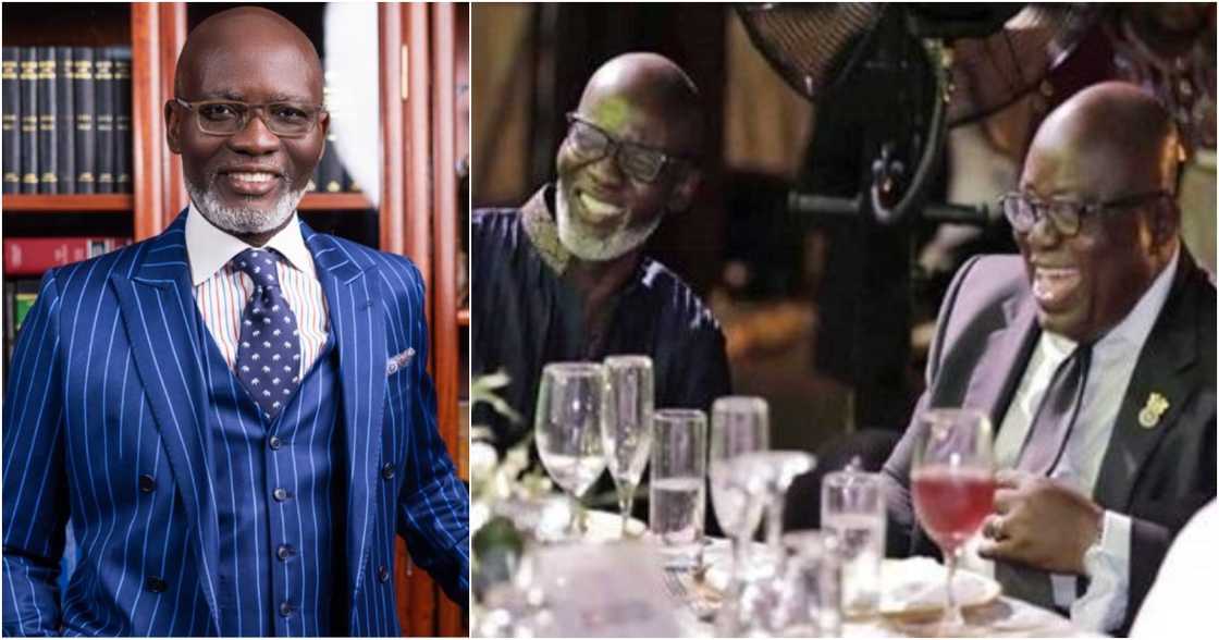 Gabby Otchere-Darko is a cousin of president Nana Akufo-Addo Gabby Otchere-Darko is a cousin of president Nana Akufo-Addo