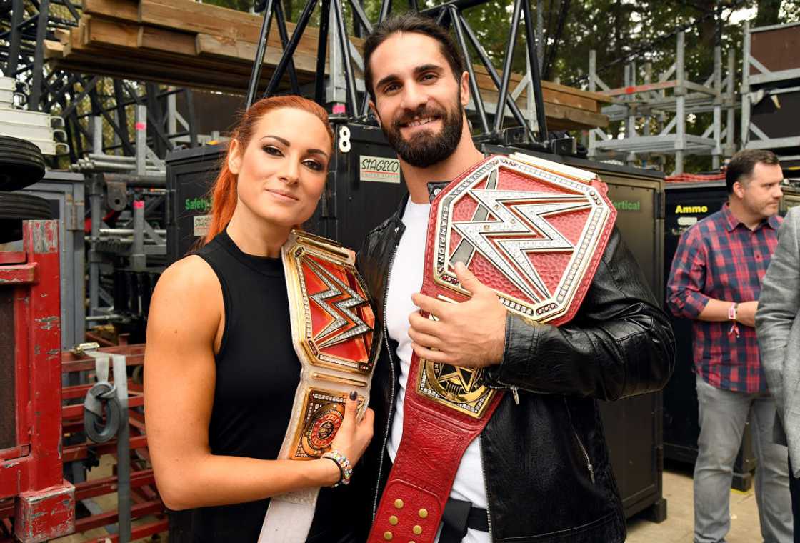 Seth Rollins' wife Seth Rollins' wife