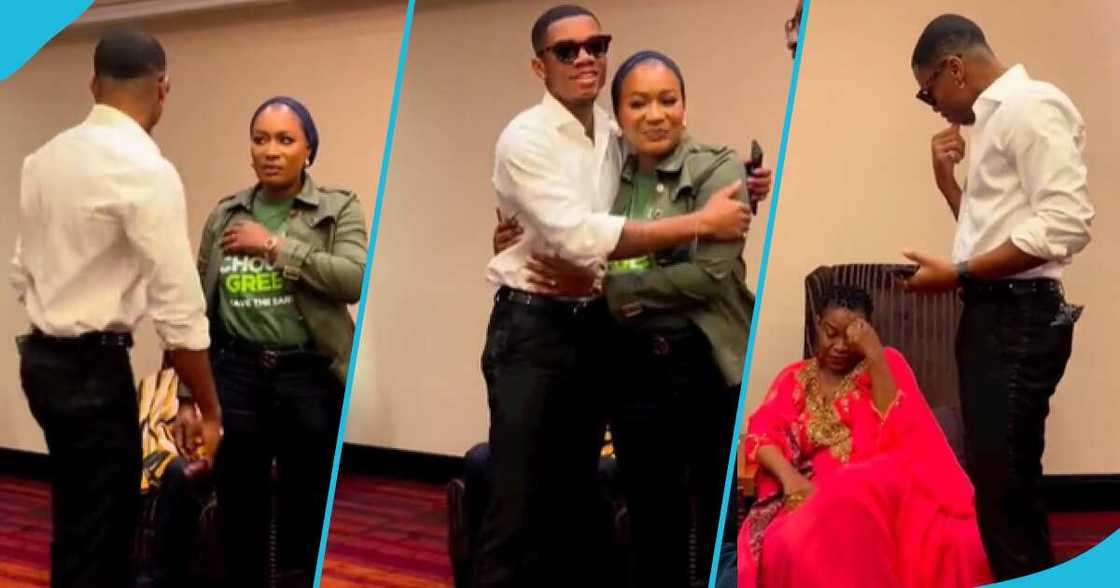 KiDi meets second lady KiDi meets second lady