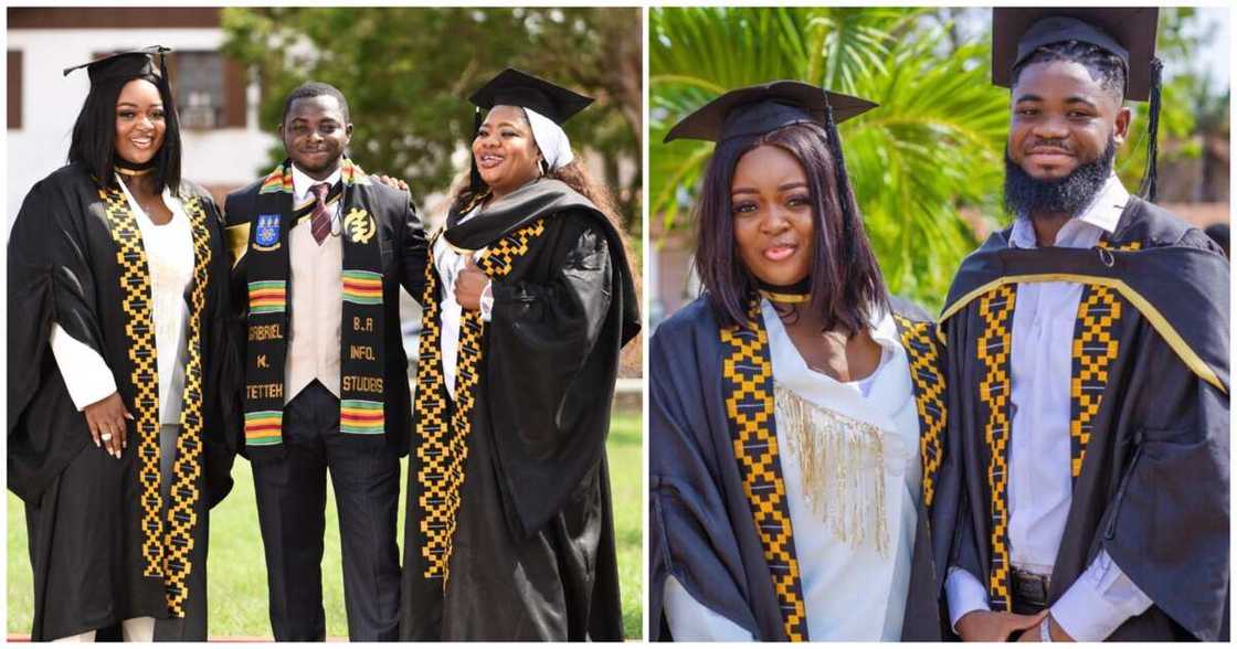 Jackie Appiah and Samira Yakubu graduates from Legon Jackie Appiah and Samira Yakubu graduates from Legon