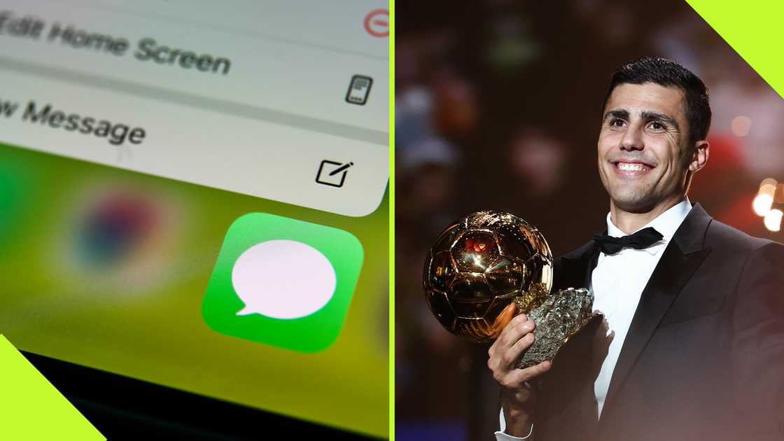 Lionel Messi reportedly sent a message to Manchester City's Rodri after winning the 2024 Ballon d'Or Award.