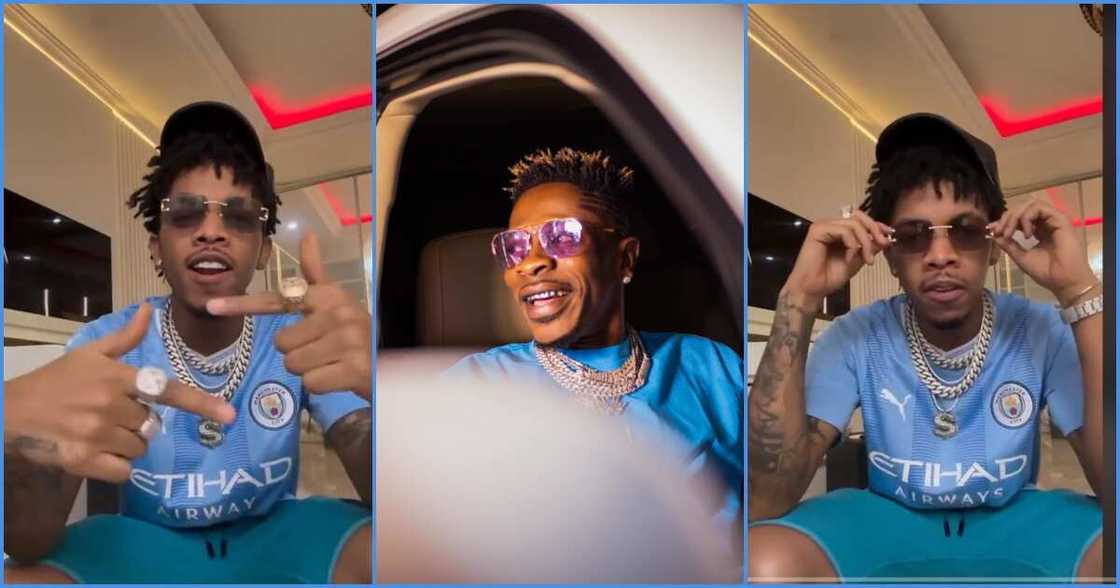 Tekno and Shatta Wale in pics Tekno and Shatta Wale in pics
