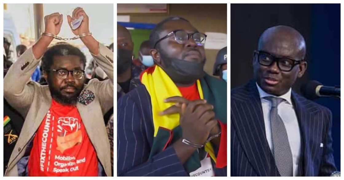 Oliver Barker-Vormawor and Godfred Dame Oliver Barker-Vormawor and Godfred Dame