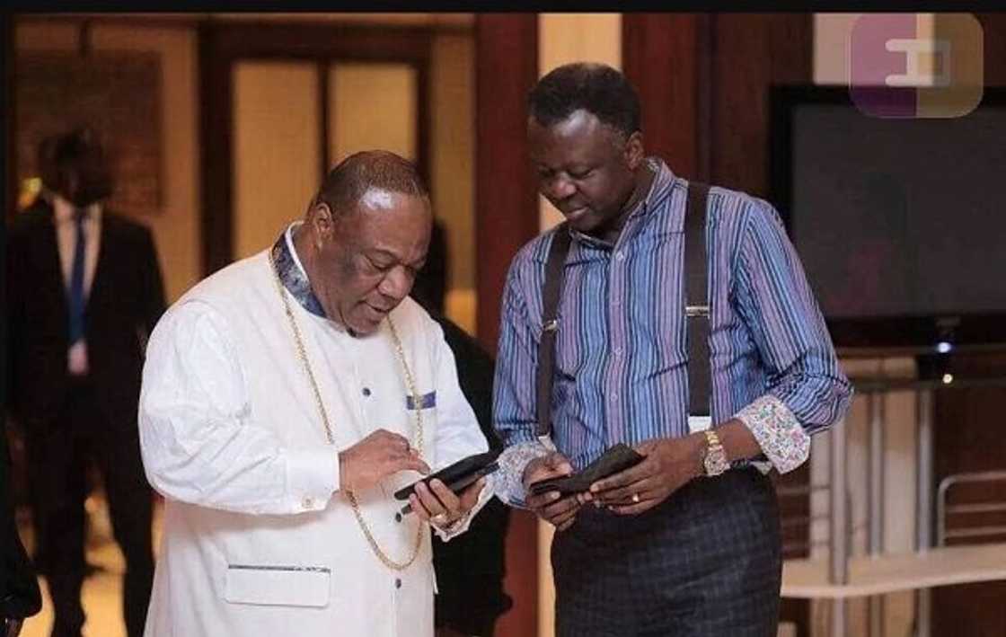 Two members of the board of trustees of the National Cathedral project, Archbishop Nicholas Duncan-Williams and Rev. Eastwood Anaba are calling for an immediate halt of the project Two members of the board of trustees of the National Cathedral project, Archbishop Nicholas Duncan-Williams and Rev. Eastwood Anaba are calling for an immediate halt of the project