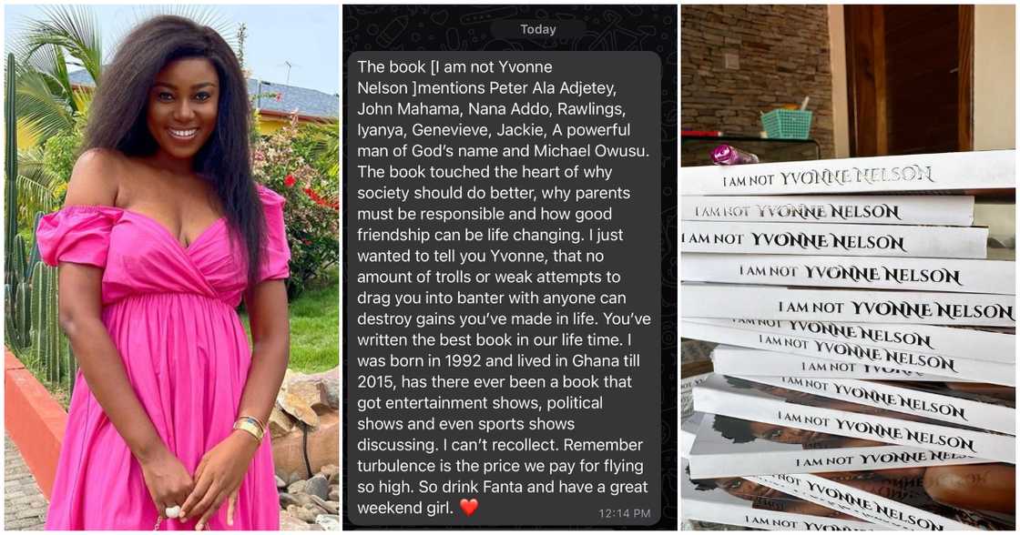 Fan appreciates Yvonne Nelson's memoir