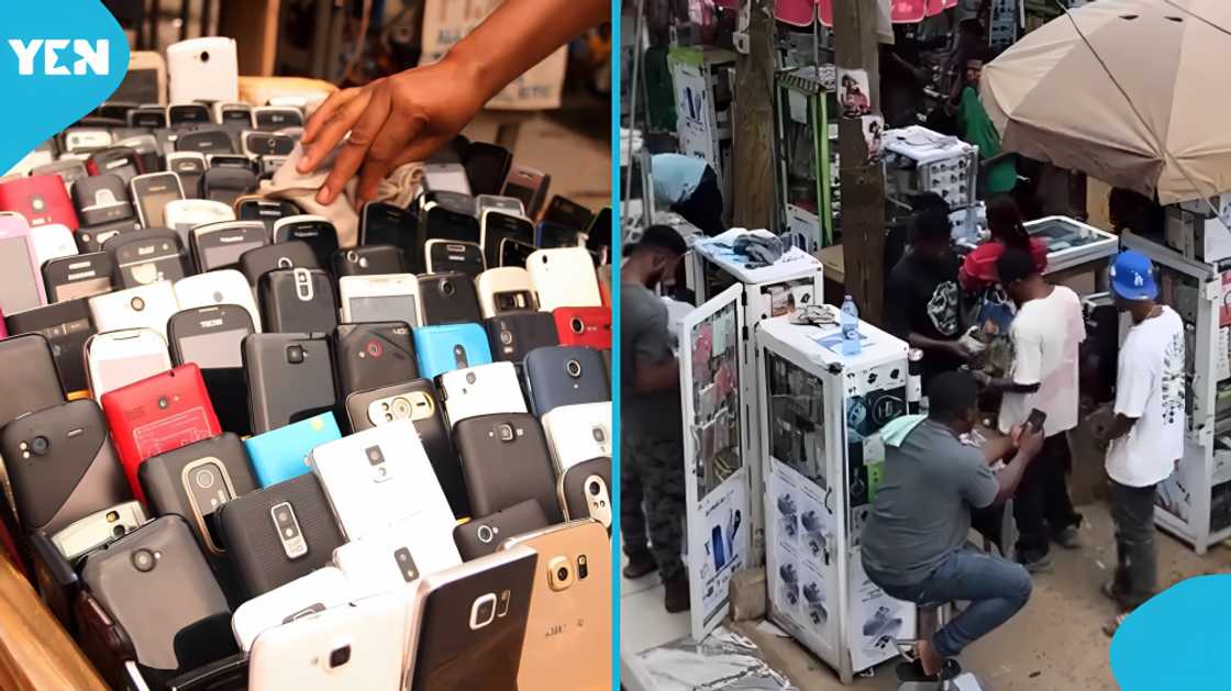 Phone scam, deception, Madina phone swap, phone sellers at Madina, Criminals at Madina, Ghana Police Service, caught on camera, Arrest Phone scam, deception, Madina phone swap, phone sellers at Madina, Criminals at Madina, Ghana Police Service, caught on camera, Arrest