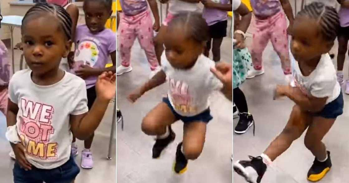 viral dance, little girl dances, future dancer, professional dancer