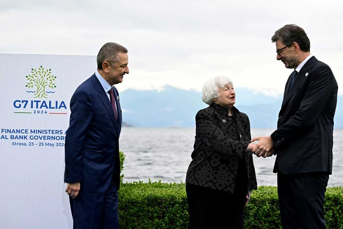 G7 finance ministers agreed to use interest from frozen Russian assets for Ukraine G7 finance ministers agreed to use interest from frozen Russian assets for Ukraine