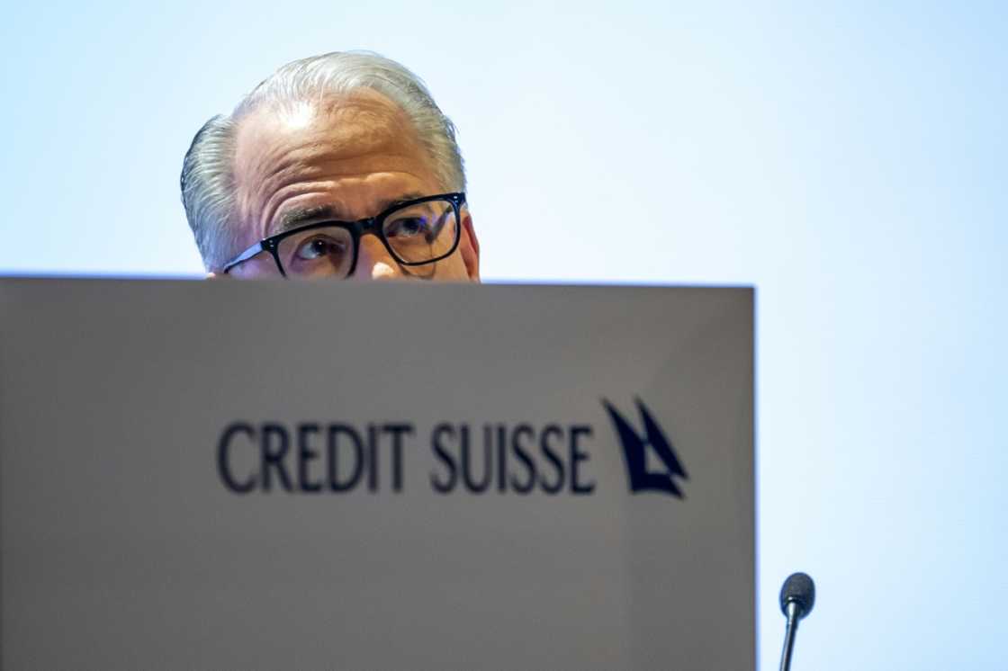 Credit Suisse chief executive Ulrich Korner said he was filled with sorrow that the bank's 167-year history was coming to a close Credit Suisse chief executive Ulrich Korner said he was filled with sorrow that the bank's 167-year history was coming to a close