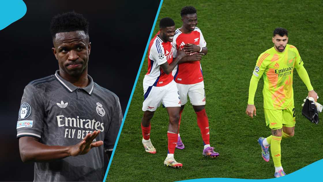 Vinicius believes Real Madrid can overturn the scoreline against Arsenal.