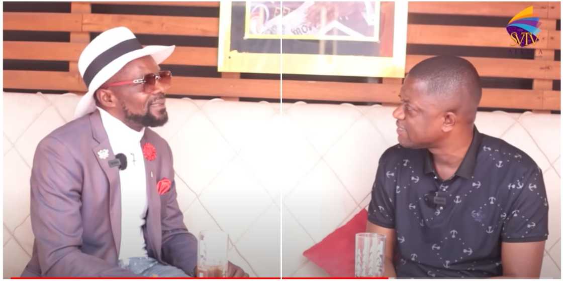 Joseph Obeng in an interview Joseph Obeng in an interview