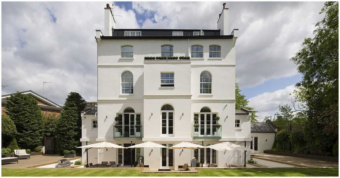 Rihanna's London home Rihanna's London home