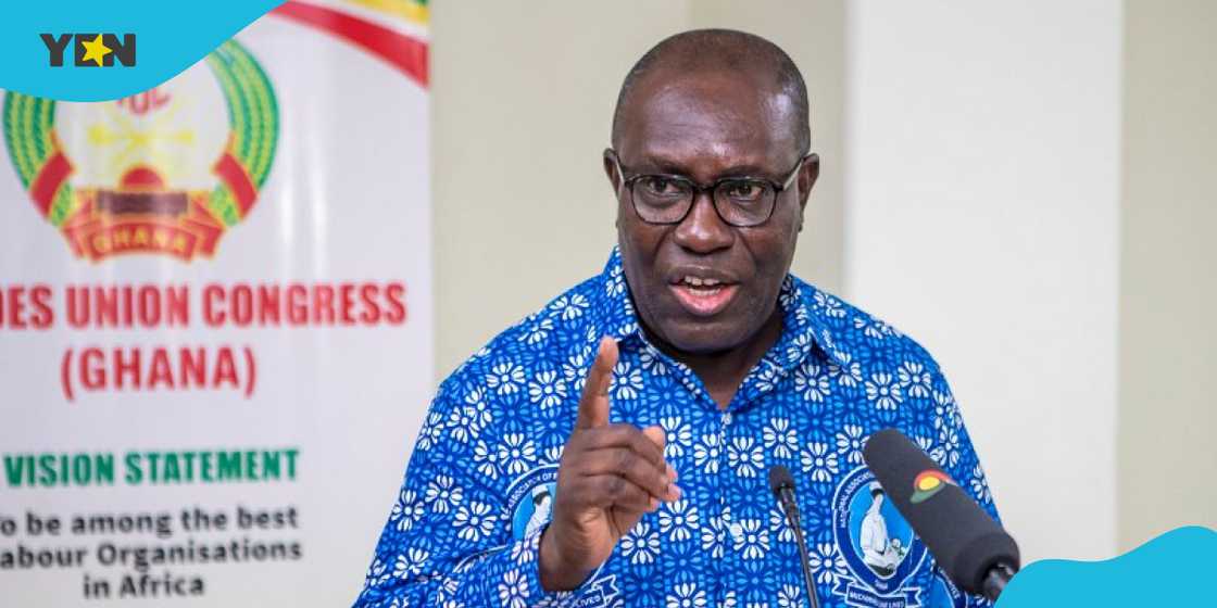 The Trades Union Congress Secretary General, Dr. Yaw Baah The Trades Union Congress Secretary General, Dr. Yaw Baah