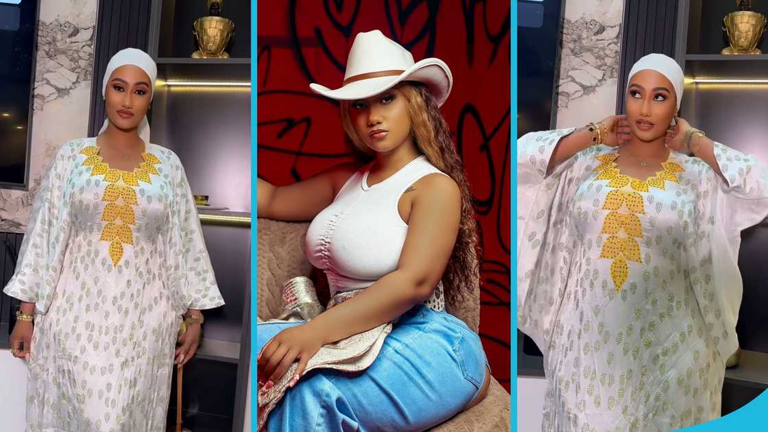 Hajia4Reall, Hajia4Reall's songs, Hajia4Reall's sentence, Naila 4Reall, Hajia4Reall's daughter Hajia4Reall, Hajia4Reall's songs, Hajia4Reall's sentence, Naila 4Reall, Hajia4Reall's daughter