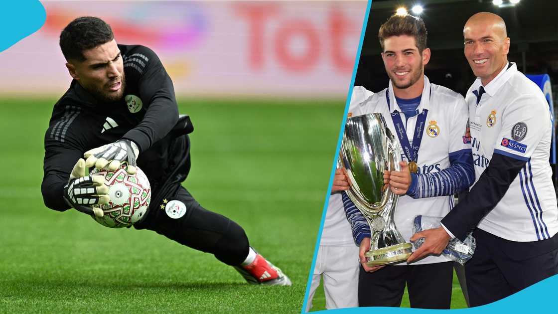 Luca Zidane, AFCON 2025, Algeria national team, Zinedine Zidane's son, Algeria vs Sudan, dual nationality players, AFCON debut, Algerian football history.