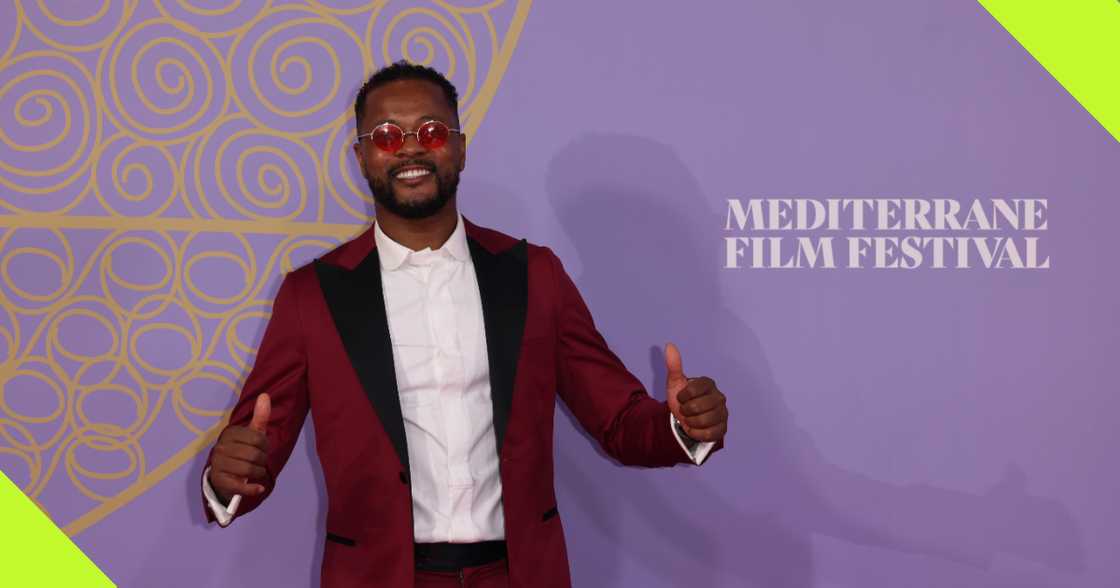 Patrice Evra attends the Mediterrane Film Festival.