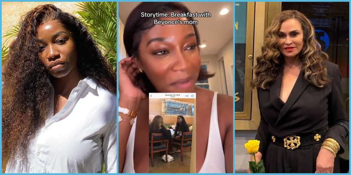 Kennedy Agyapong, Amanda Agyapong, Daughter, Tina Knowles, Beyonce, Breakfast, Ghana, Accra, Hotel in Accra. Kennedy Agyapong, Amanda Agyapong, Daughter, Tina Knowles, Beyonce, Breakfast, Ghana, Accra, Hotel in Accra.