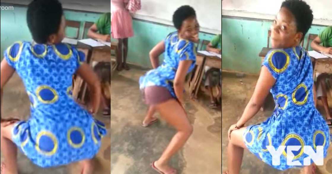 Ghanaians react after Beposo SHS girl stripped naked in class while twerking to Medikal's Wrowroho Ghanaians react after Beposo SHS girl stripped naked in class while twerking to Medikal's Wrowroho