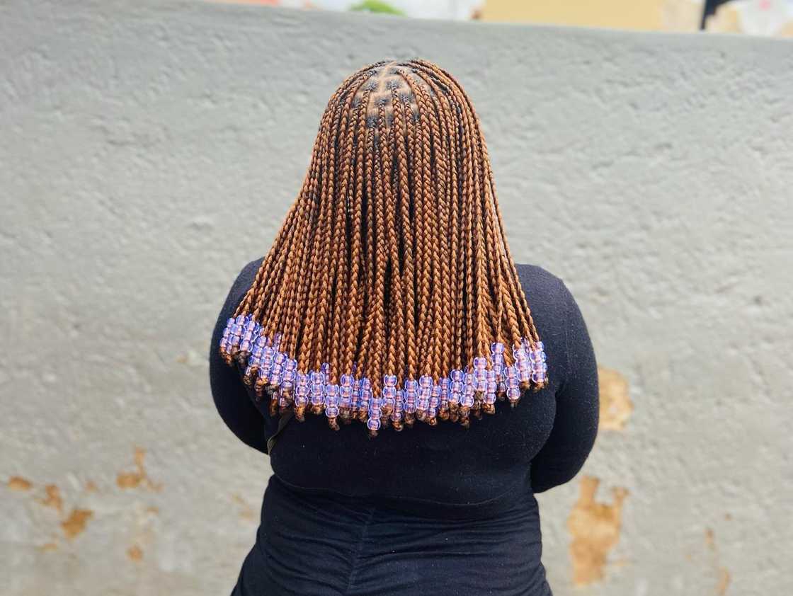 knotless braids with beads knotless braids with beads