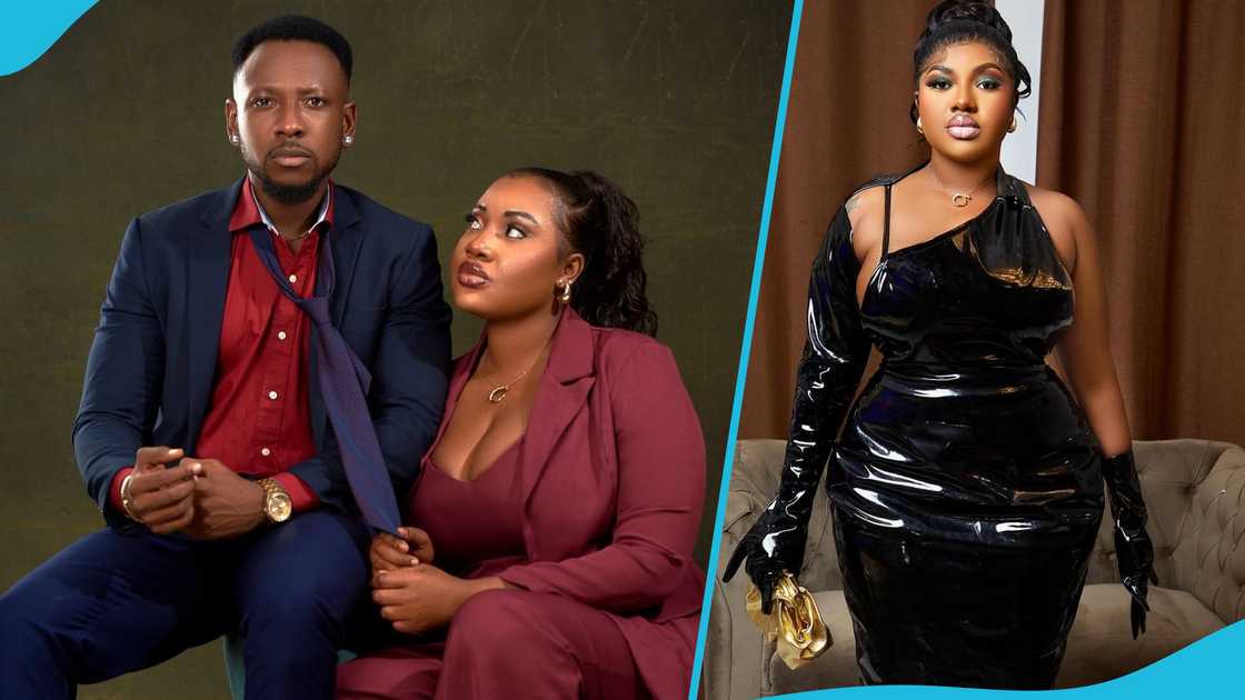 Aaron Adatsi, Nana Adjoa Lovia, Ghana movies, Aaron Adatsi's baby mama, Aaron Adatsi's kids Aaron Adatsi, Nana Adjoa Lovia, Ghana movies, Aaron Adatsi's baby mama, Aaron Adatsi's kids