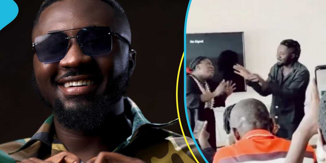 Amerado sings in Class Amerado sings in Class