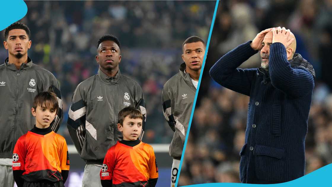 Pep Guardiola's has reacted to Manchester City facing Real Madrid again in the Champions League. Pep Guardiola's has reacted to Manchester City facing Real Madrid again in the Champions League.