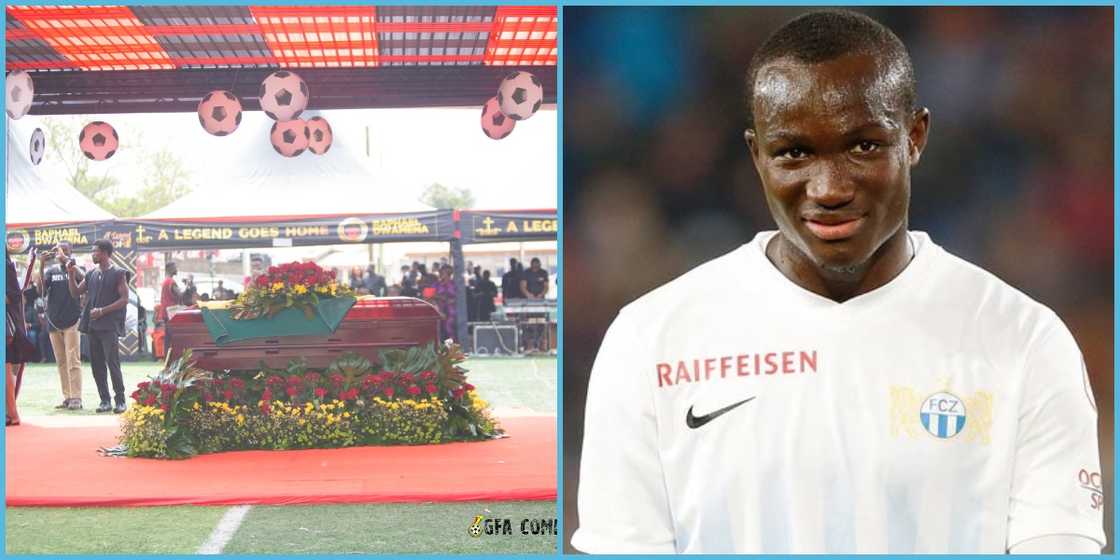 Raphael Dwamena: Pre-Burial Service Of Ghanaian Football Star Ongoing In Accra Raphael Dwamena: Pre-Burial Service Of Ghanaian Football Star Ongoing In Accra