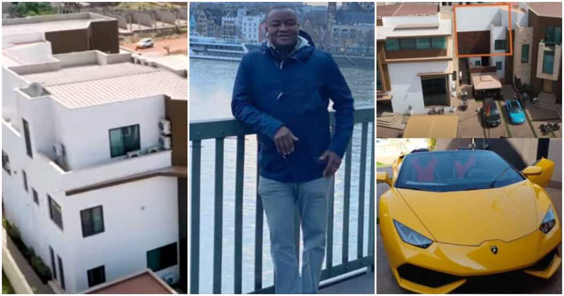 Hassan Ayariga's mansion shows he's rich. Hassan Ayariga's mansion shows he's rich.