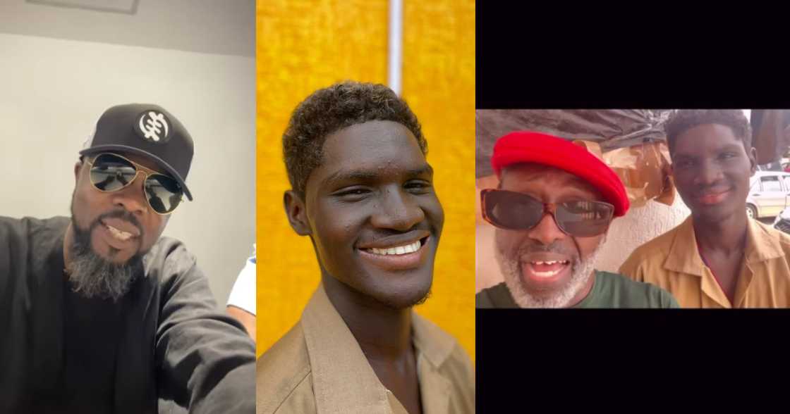 KOD says likes this handsome model KOD says likes this handsome model