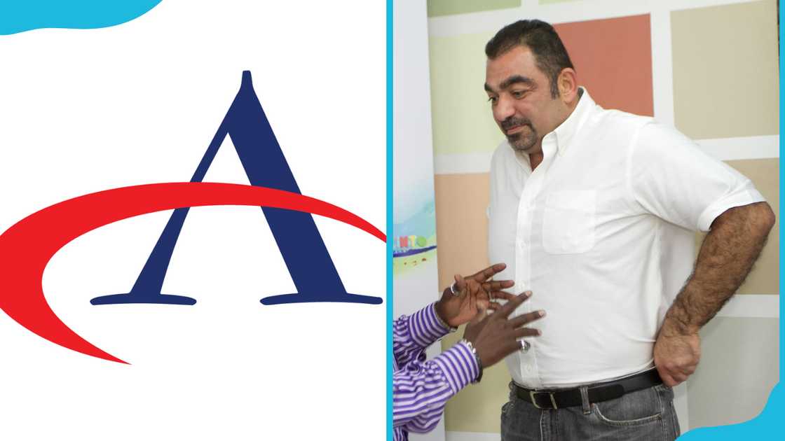 The Azar Chemical Industries logo and Mr. Rustom Azar The Azar Chemical Industries logo and Mr. Rustom Azar