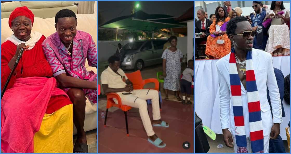 Michael Blackson prays and sings praises with his mother Michael Blackson prays and sings praises with his mother