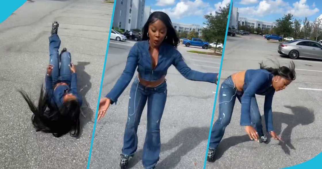 Efia Odo roller-skating