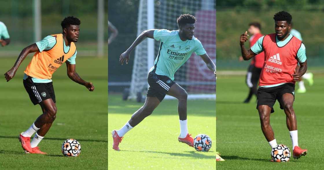 Ghana midfielder Thomas Partey starts training after fully recovering from injury Ghana midfielder Thomas Partey starts training after fully recovering from injury