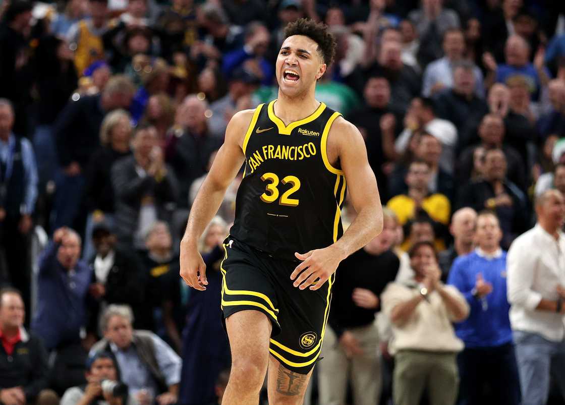 Trayce Jackson-Davis during their game against the Boston Celtics Trayce Jackson-Davis during their game against the Boston Celtics