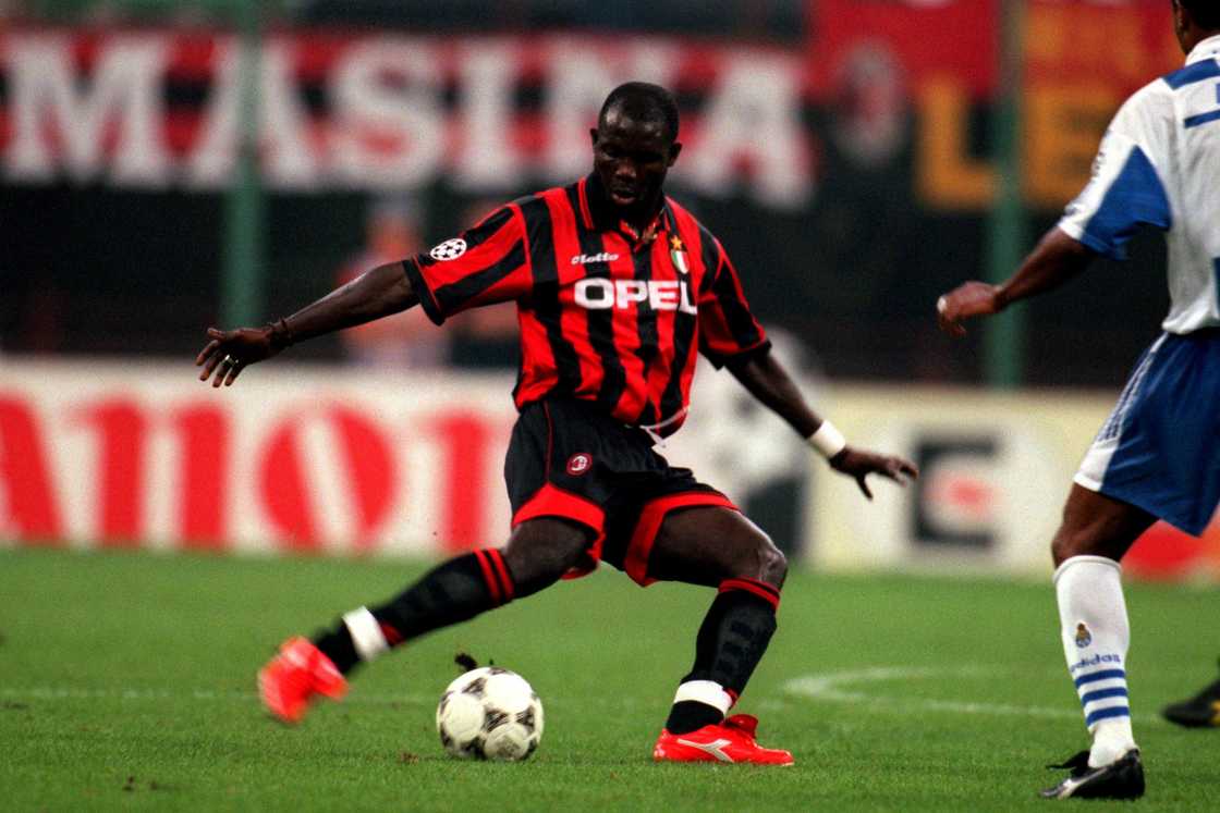 George Weah, Liberia Bawaleshie Park, Chelsea, AC Milan George Weah, Liberia Bawaleshie Park, Chelsea, AC Milan