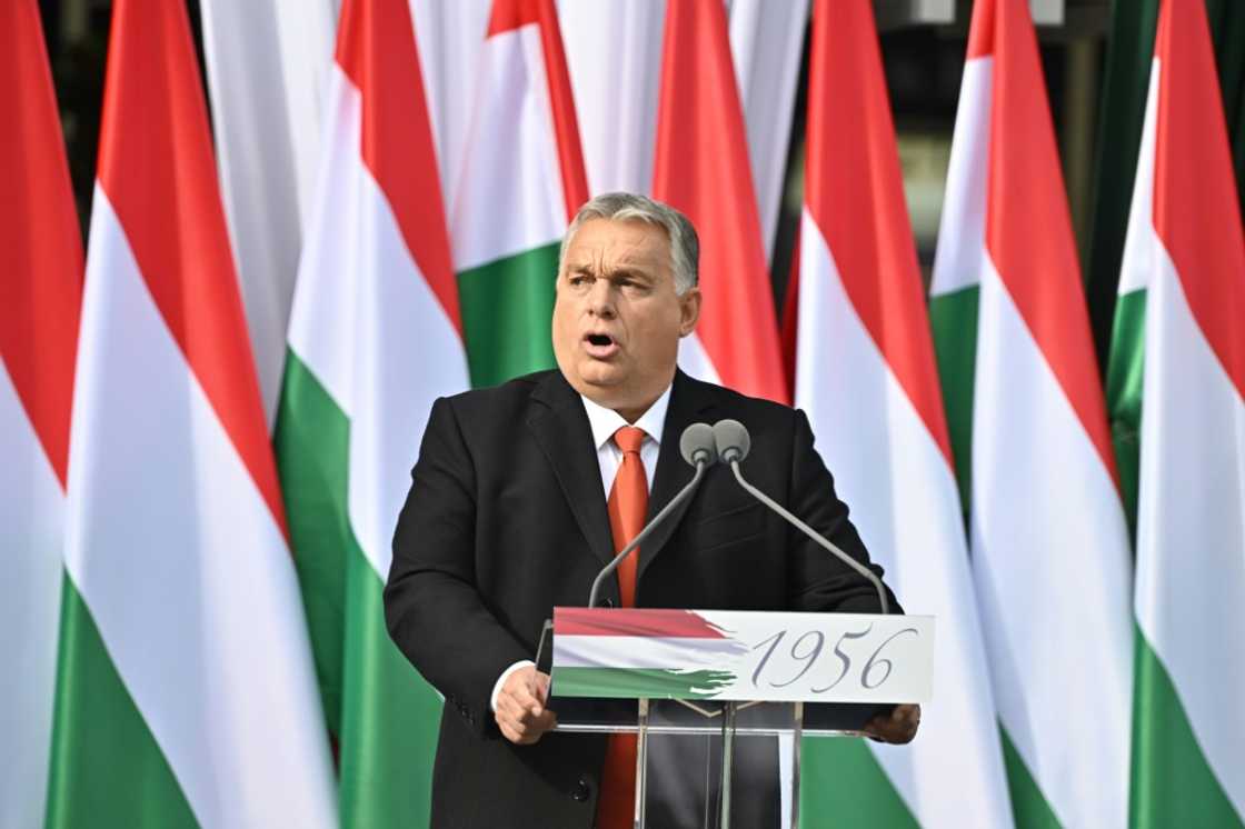 Orban compared the EU to the now-defunct Soviet bloc Orban compared the EU to the now-defunct Soviet bloc