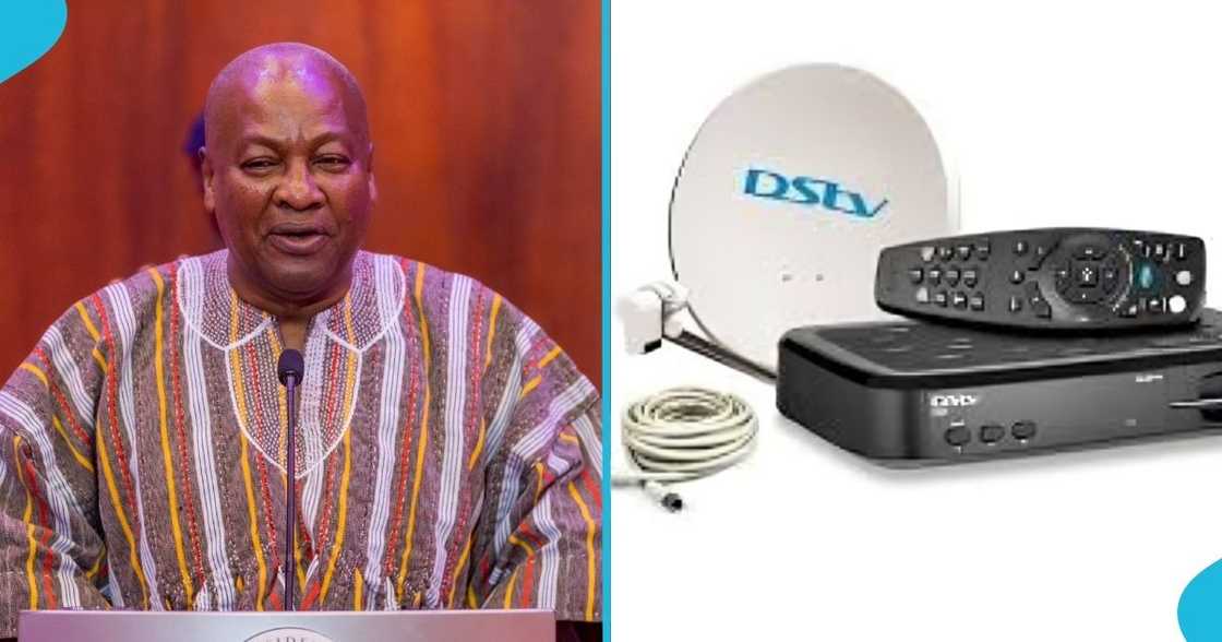 President John Mahama, DSTV, Satellite TV, Jubilee House, Felix Kwakye Ofosu President John Mahama, DSTV, Satellite TV, Jubilee House, Felix Kwakye Ofosu
