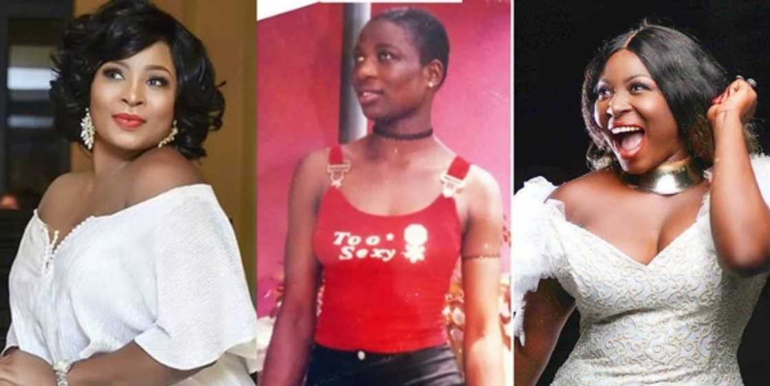 Gloria Sarfo: Actress' SHS throwback photo hits the internet Gloria Sarfo: Actress' SHS throwback photo hits the internet