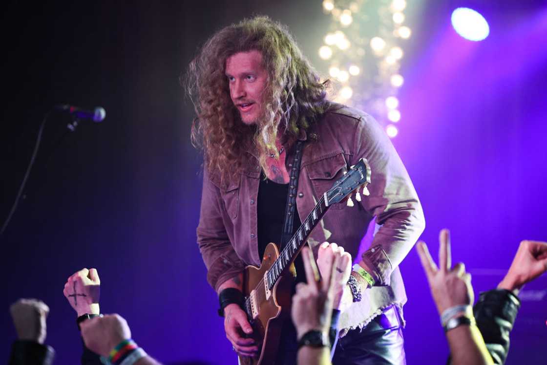 Jared James Nichols performs onstage during an album release show at The Basement East in Nashville, Tennessee Jared James Nichols performs onstage during an album release show at The Basement East in Nashville, Tennessee