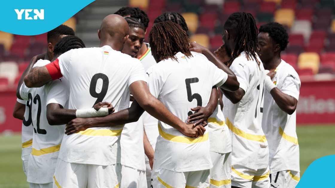 Mohammed Kudus, Black Stars, FIFA 2026 World Cup, Ghana vs Comoros, Kudus scores for Spurs, Kudus' first goal, Kudus nets for Tottenham.