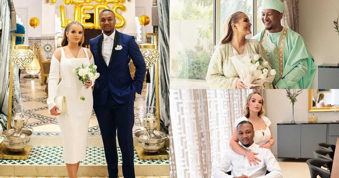 John Mahama's son and Algerian wife celebrate 1st marriage anniversary with 12 lovely photos