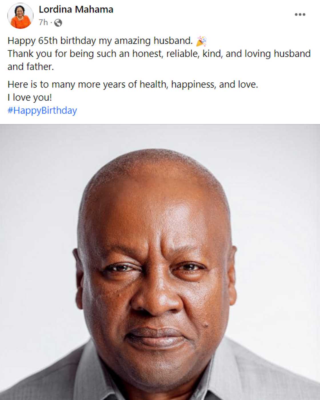 Photo of Mahama.