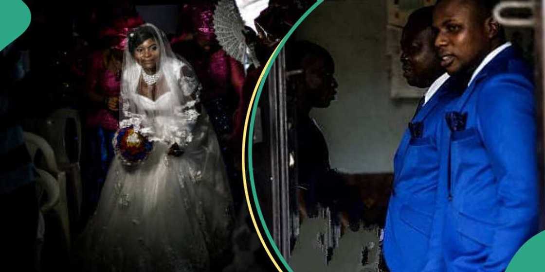 Drama as bride sees deadbeat dad at her wedding Drama as bride sees deadbeat dad at her wedding